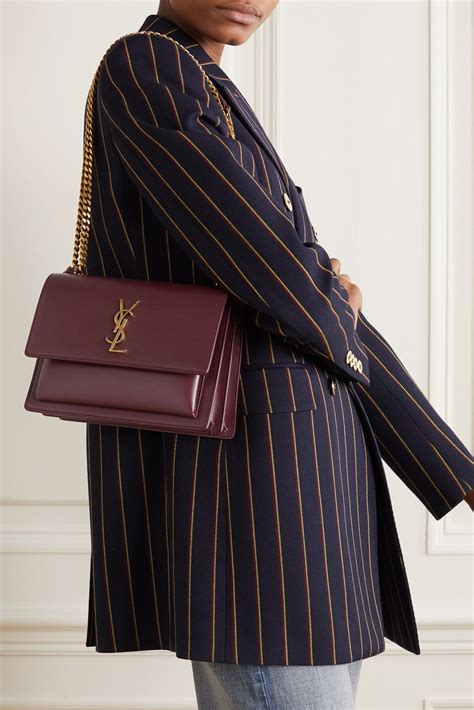 ysl sunset bordeaux|Sunset Handbags Collection for Women .